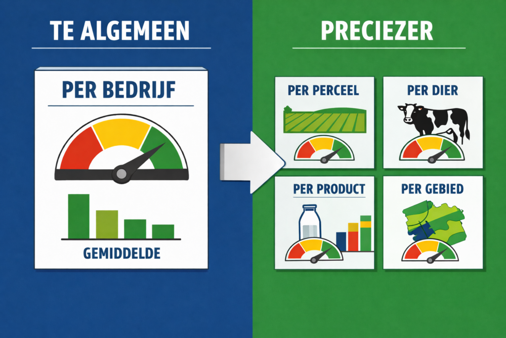 Links algemeen Rechts preciezer